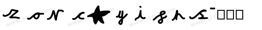 alex brush字体转换
